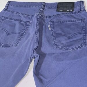 Levis 514 Chino Pants Men's 30x30* Blue White Tab Straight Leg Workwear 5 Pocket